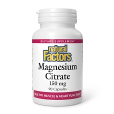 Magnesium Citrate 150mg - 90 caps