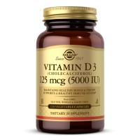 Vitamin D3 (Cholecalciferol) 125 mcg (5,000 IU) - 120 vcaps
