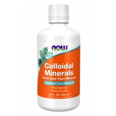 Colloidal Minerals Liquid - 32oz Now Foods