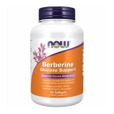 Berberine Glucose Support - 90 sgels Now Foods