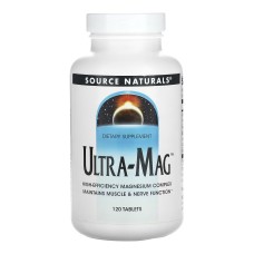 Ultra-Mag Magnesium Complex - 120 tabs Source Naturals