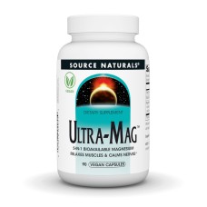 Ultra-Mag - 90 vcaps (Повреждена этикетка) Source Naturals