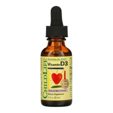 Vitamin D3 Liquid - 30ml Mixed Berry ChildLife Essentials