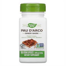 Pau D'Arco Inner Bark - 100 vcaps Nature's Way