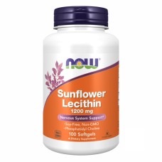 Sunflower Lecithin 1200 mg - 100 sgels (Повреждена банка)