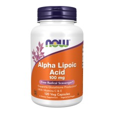 Alpha Lipoic Acid 100mg - 120 vcaps Now Foods