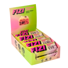 FIZI Protein Bar Box - 10x45g Cookie Dough + Chery FIZI