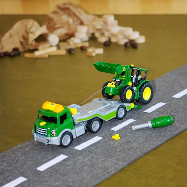 Транспортер з трактором Klein John Deere (3908)