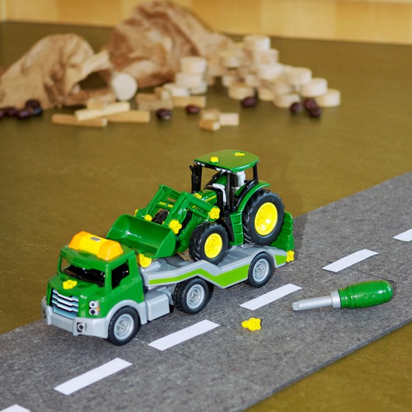 Транспортер з трактором Klein John Deere (3908)