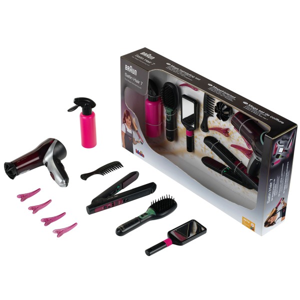Іграшковий набір перукаря Klein Braun Satin Hair 7 Mega Set (5873)
