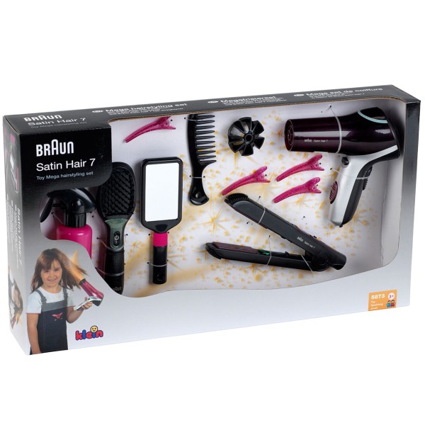 Іграшковий набір перукаря Klein Braun Satin Hair 7 Mega Set (5873)