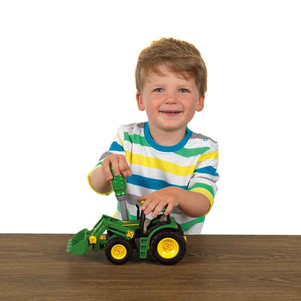 Игровой трактор-погрузчик Klein John Deere (3903)
