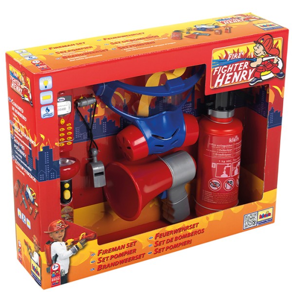 Игрушечный пожарный набор Klein с маской (8950)