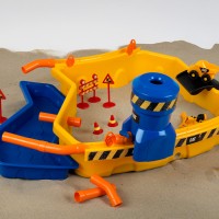 Піщаний будівельний майданчик Klein Cat 'Мега' (3248)