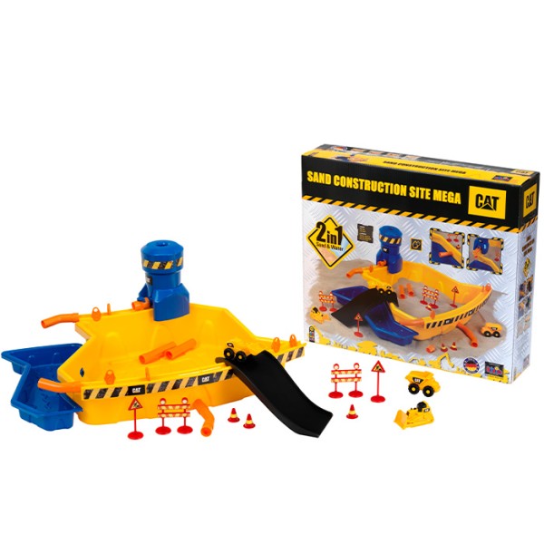 Піщаний будівельний майданчик Klein Cat 'Мега' (3248)