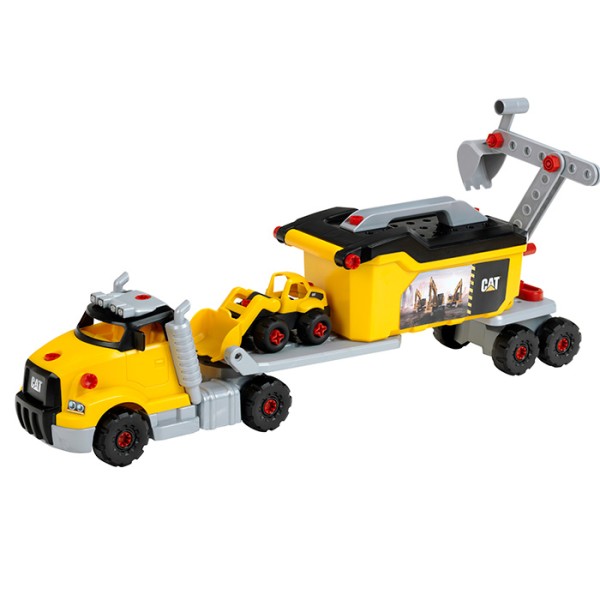 Набір іграшкових вантажівок Klein Cat, 4 в 1 (3252)