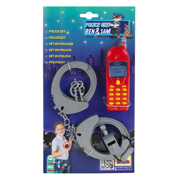 Игрушечный полицейский набор Klein, 3 шт (8860)