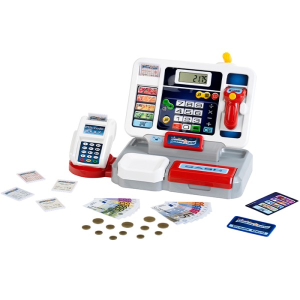 Игрушечный кассовый аппарат Klein с планшетом и звуковой панелью (9389)