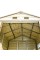 Сарай пластиковий StoreAll 245x168x220 см слонова кістка, коричний дах Сарай для саду дачі Хозблок Госпблок для саду