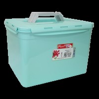Контейнер з ручкою великий Fresh Box 11 л бірюзовий