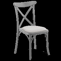 Стул Tilia Capri Pad серый цемент