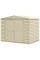 Сарай пластиковый DuraMate 240x163x186 см слоновая кость