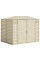 Сарай пластиковый DuraMate 240x163x186 см слоновая кость