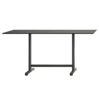 База стола Plus II 80x60x73 см сіро-коричнева Papatya