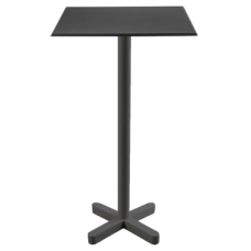 База стола Kross bar 63x63x110 см антрацит Papatya