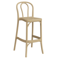 Стул барный Tilia Sozo 75 см кофейный