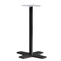 База стола Oxo bar base 45x45x110 см катафорез матова чорна Papatya