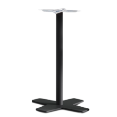База стола Oxo bar base 45x45x110 см катафорез матова чорна Papatya