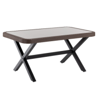 Стол Tilia Osaka-X 150 x 90 см столешница в стекле венге