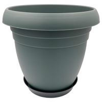Горщик для квітів Nergiz 15,5 л темно-зелений