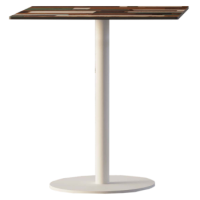 База стола Lotus Round d45x73 см белая Papatya