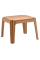 Столик для шезлонга Irak Plastik 45x45 тик