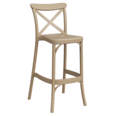 Стілець барний Tilia Capri 75 см кавовий
