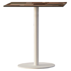 База стола Lotus Round d30x50 см біла Papatya