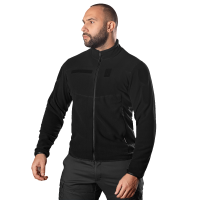 Флісова кофта Paladin Himatec 100 Чорна (8472), XL