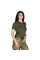 Жіноче поло Pani Army ID LT Олива  (8080), L