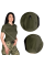 Жіноче поло Pani Army ID LT Олива  (8080), L