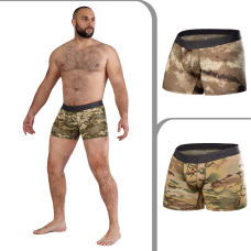 Комплект чоловічих трусів-боксерів  A-T AU/MK/Піксель (9009), 3XL