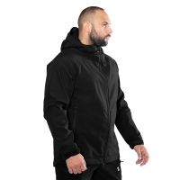 Куртка Rubicon SoftShell Чорна (7597), XXXXL