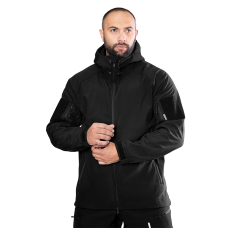 Куртка Stalker SoftShell Чорна (7226), L