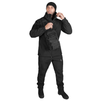 Куртка Stalker SoftShell Чорна (7226), XXL