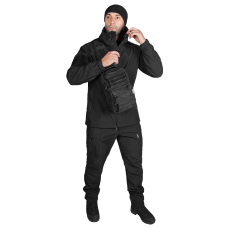 Куртка Stalker SoftShell Чорна (7226), L