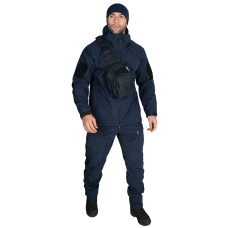 Куртка Stalker SoftShell Темно-синя (7005), L