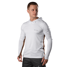 Лонгслів Chiton Air Hood CoolPass SJ Білий (7572), L
