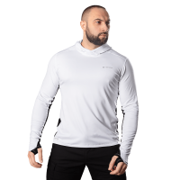 Лонгслів Chiton AirPro Hood Білий (8707), S