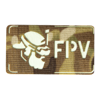 Патч Camotec FPV Operator (5*8) Multicam/Люмін
